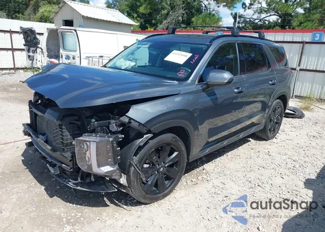 2023 Hyundai Palisade Xrt из США, поврежденный, VIN KM8R34GE3PU627149